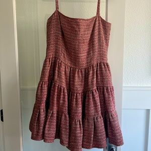 RED Valentino tweed mini dress